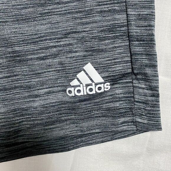 Adidas Aeroready Black Melange Shorts - Picture 2 of 8